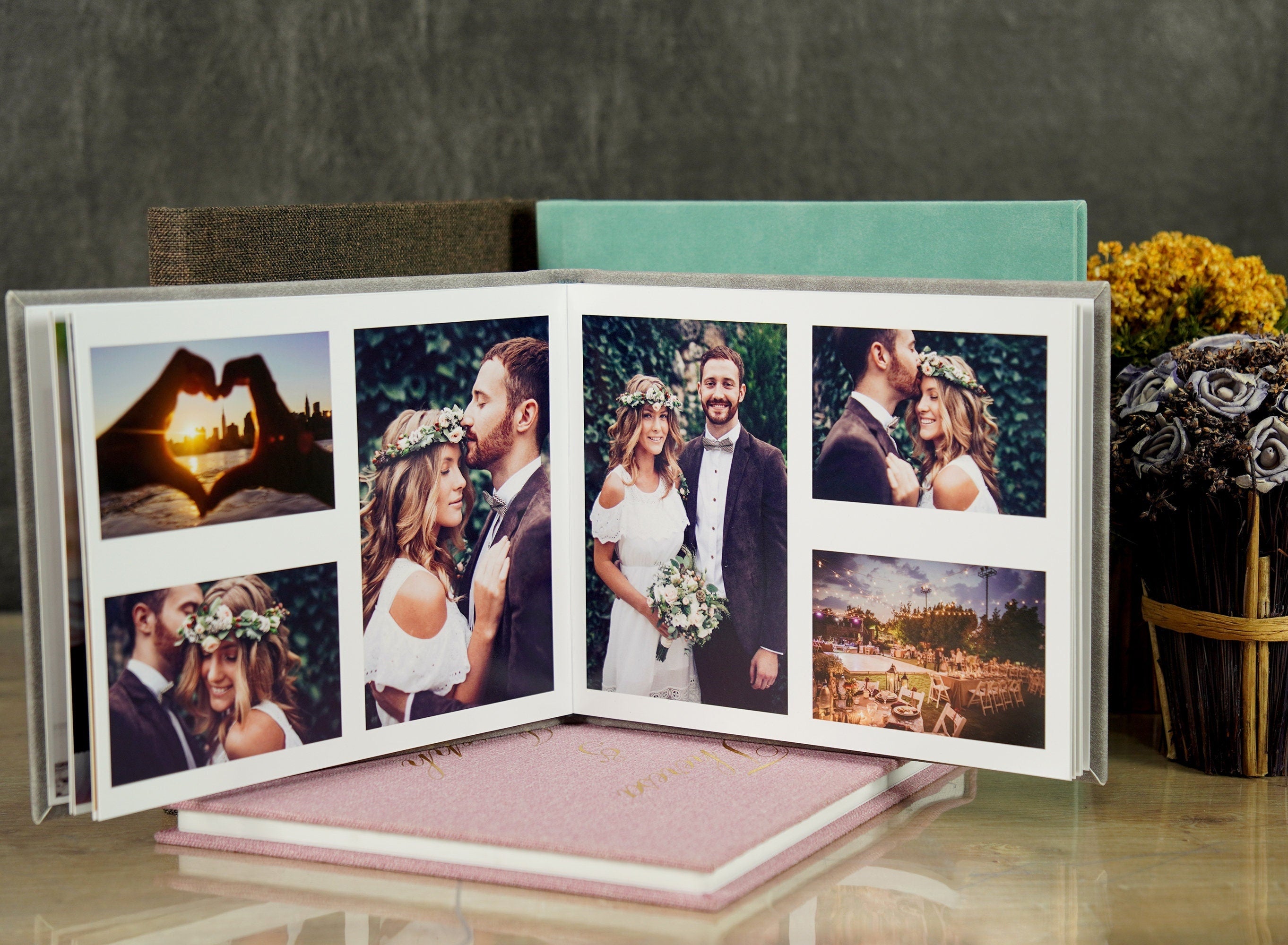 Lay Flat Wedding Album
