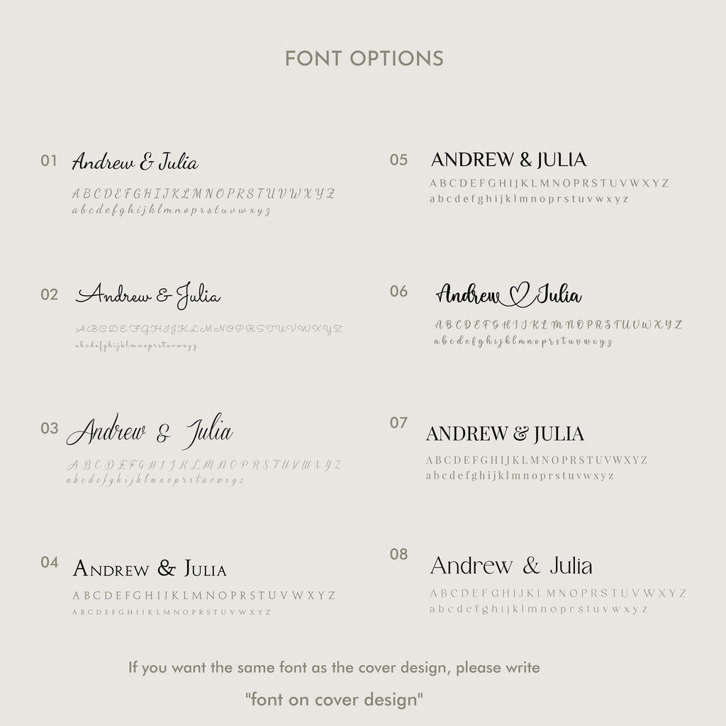 Wedding Guest Book