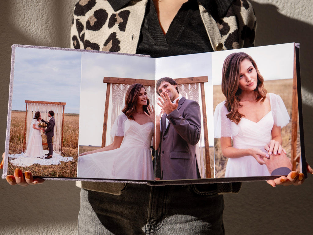 Lay Flat Wedding Album