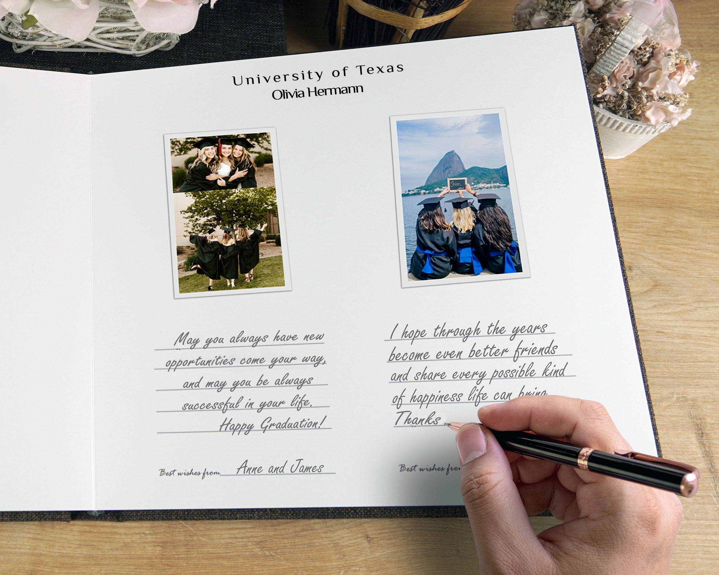 2026 Graduation Party Guest Book