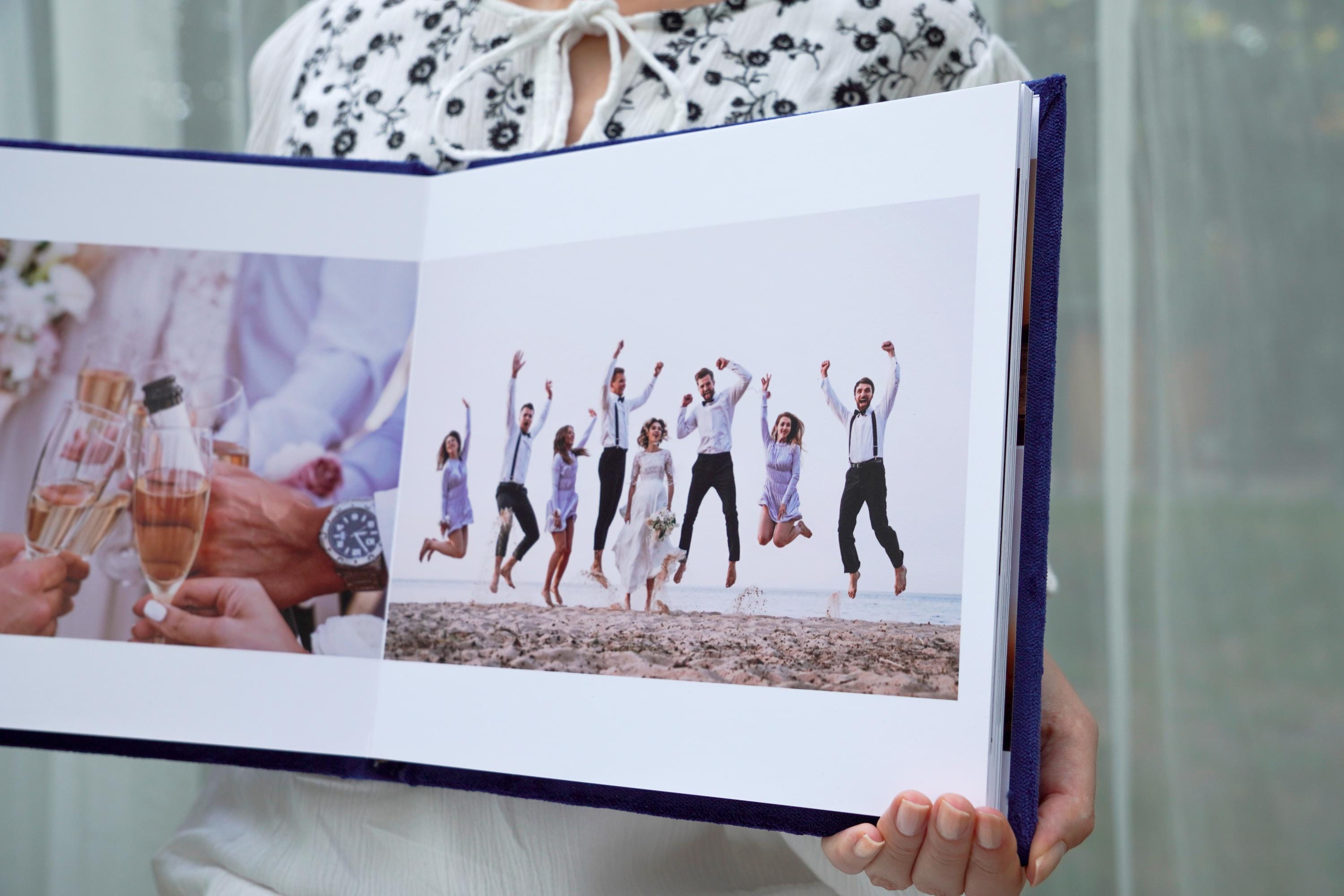 Lay Flat Wedding Album