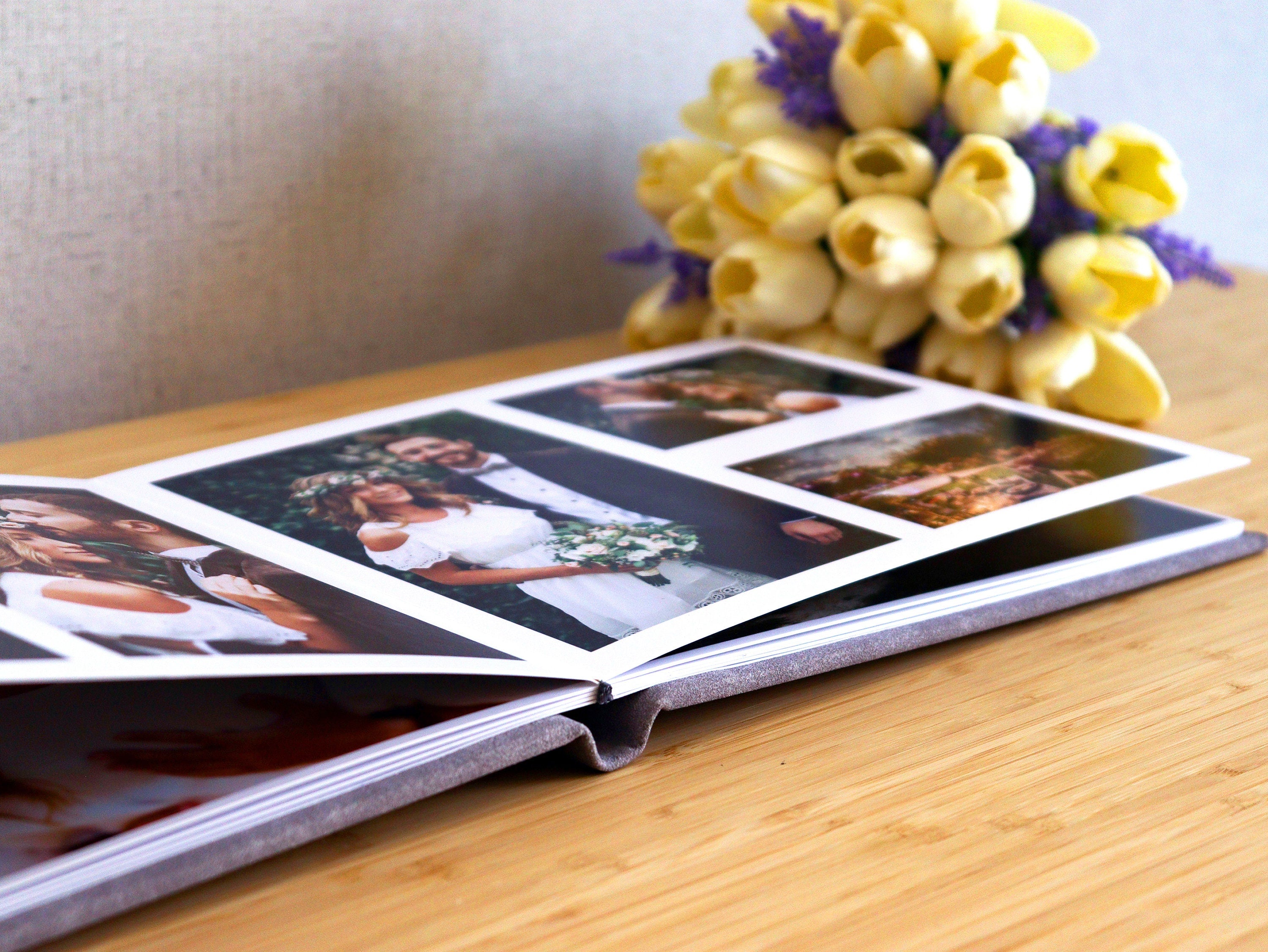 Lay Flat Wedding Album