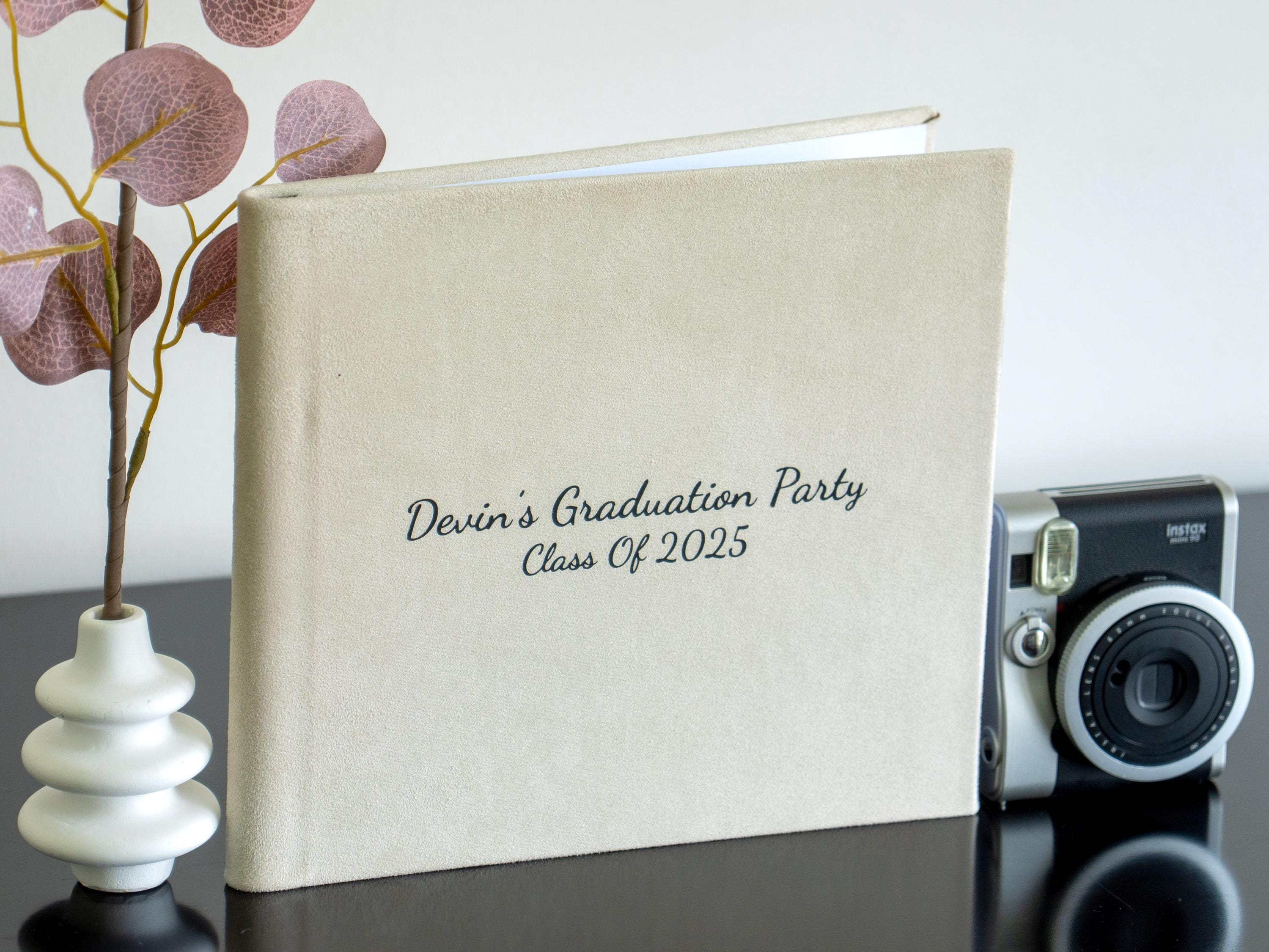 2025 Graduation Party Book High School Grad College Instax Graduation Book Congrats Polaroid Book Grad Photo Album Graduation Instax Book