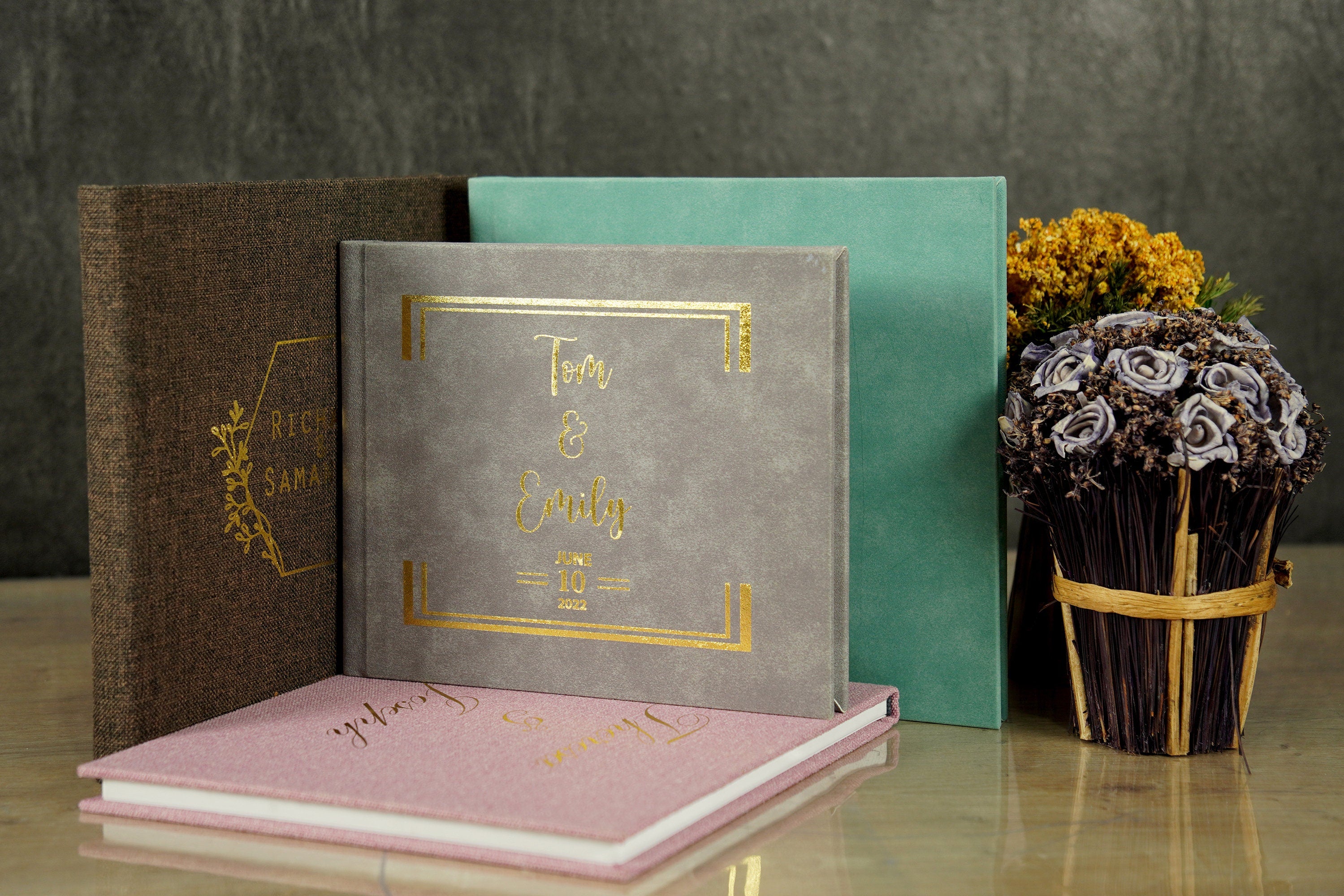 Lay Flat Wedding Album