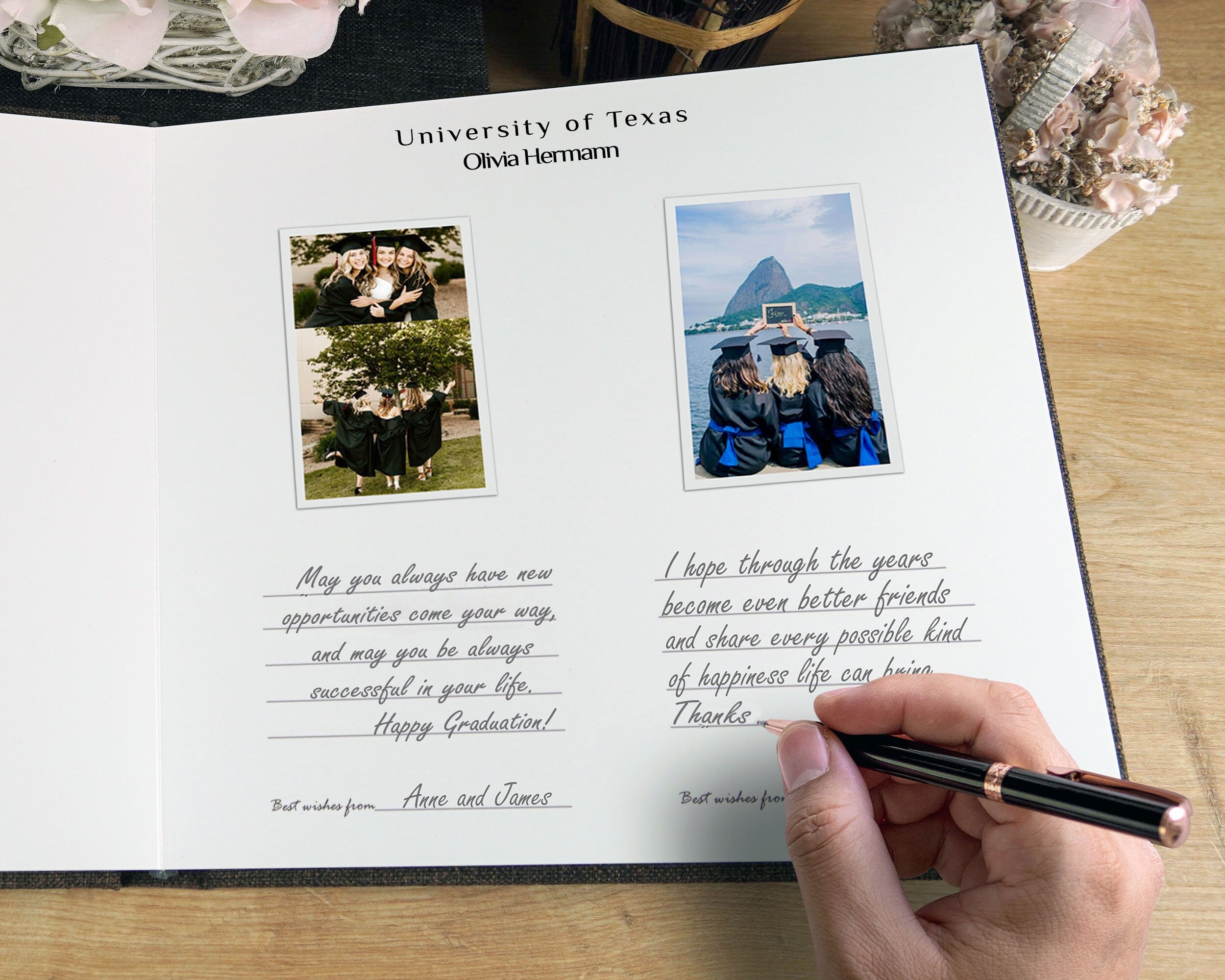 Graduation Guest Book 2025 High School Grad Party Gift College Instax Graduation Book Polaroid Book Grad Photo Album