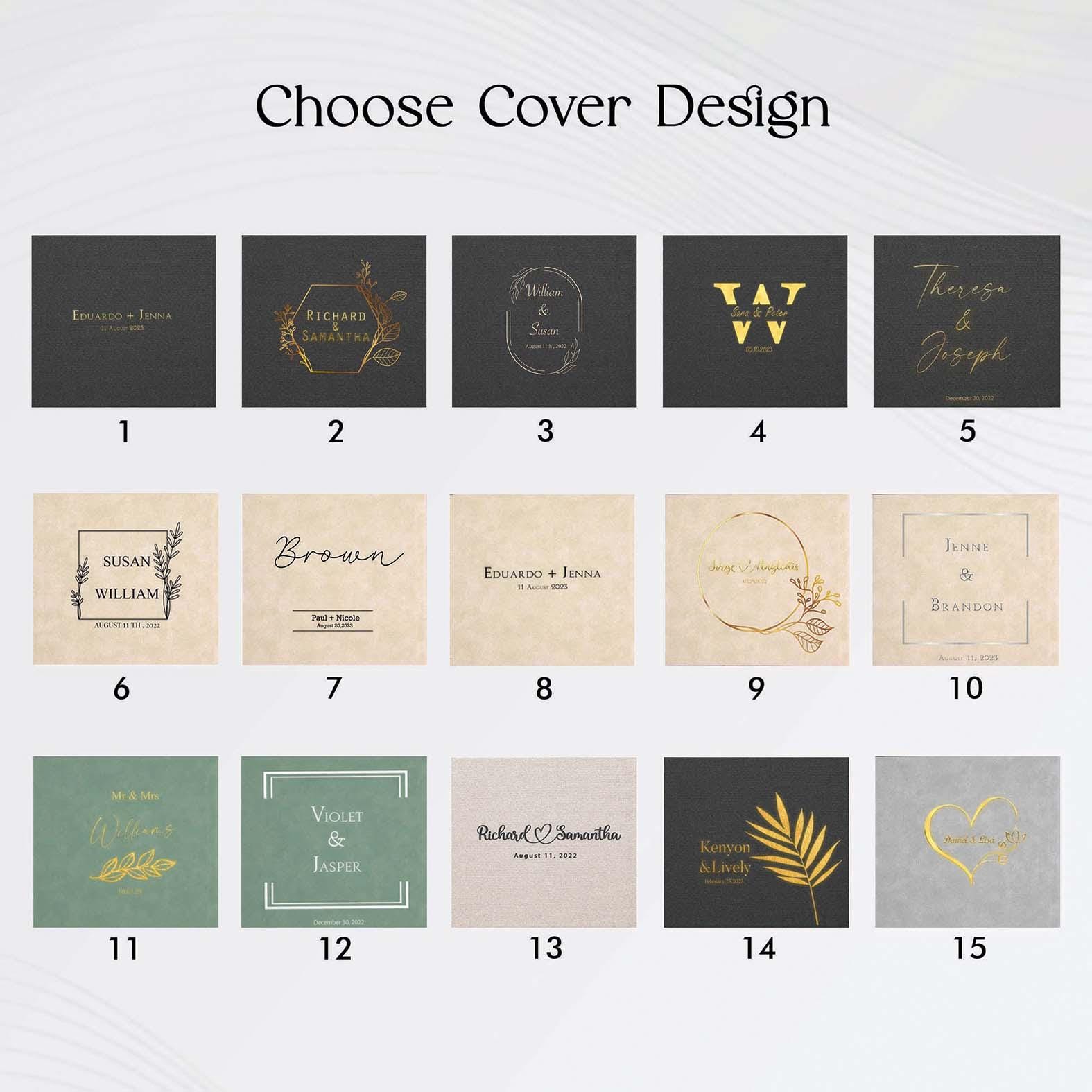 Lay Flat Wedding Album