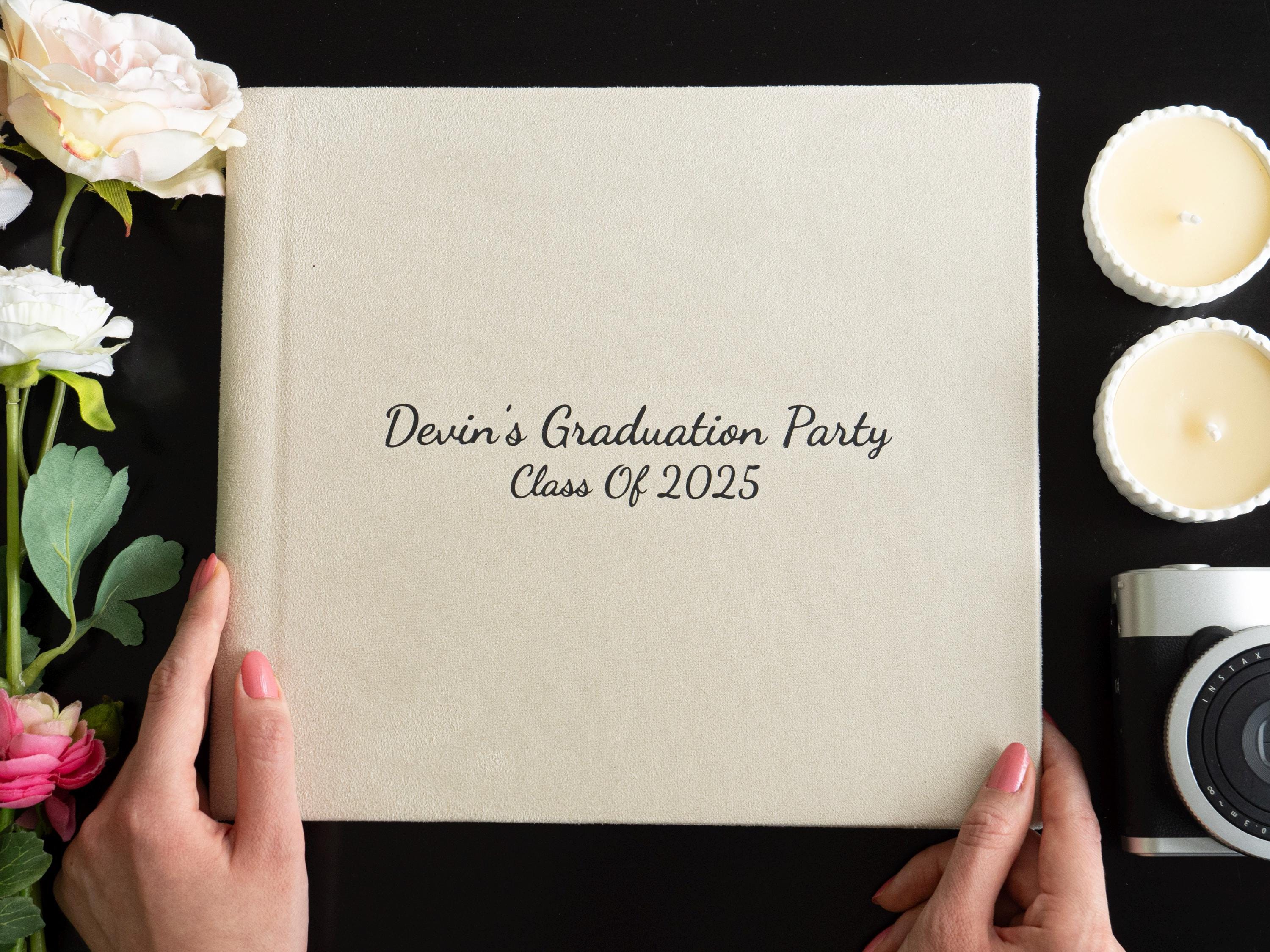 2025 Graduation Party Book High School Grad College Instax Graduation Book Congrats Polaroid Book Grad Photo Album Graduation Instax Book