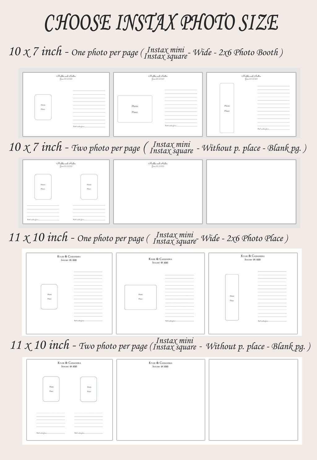 Wedding Guest Book