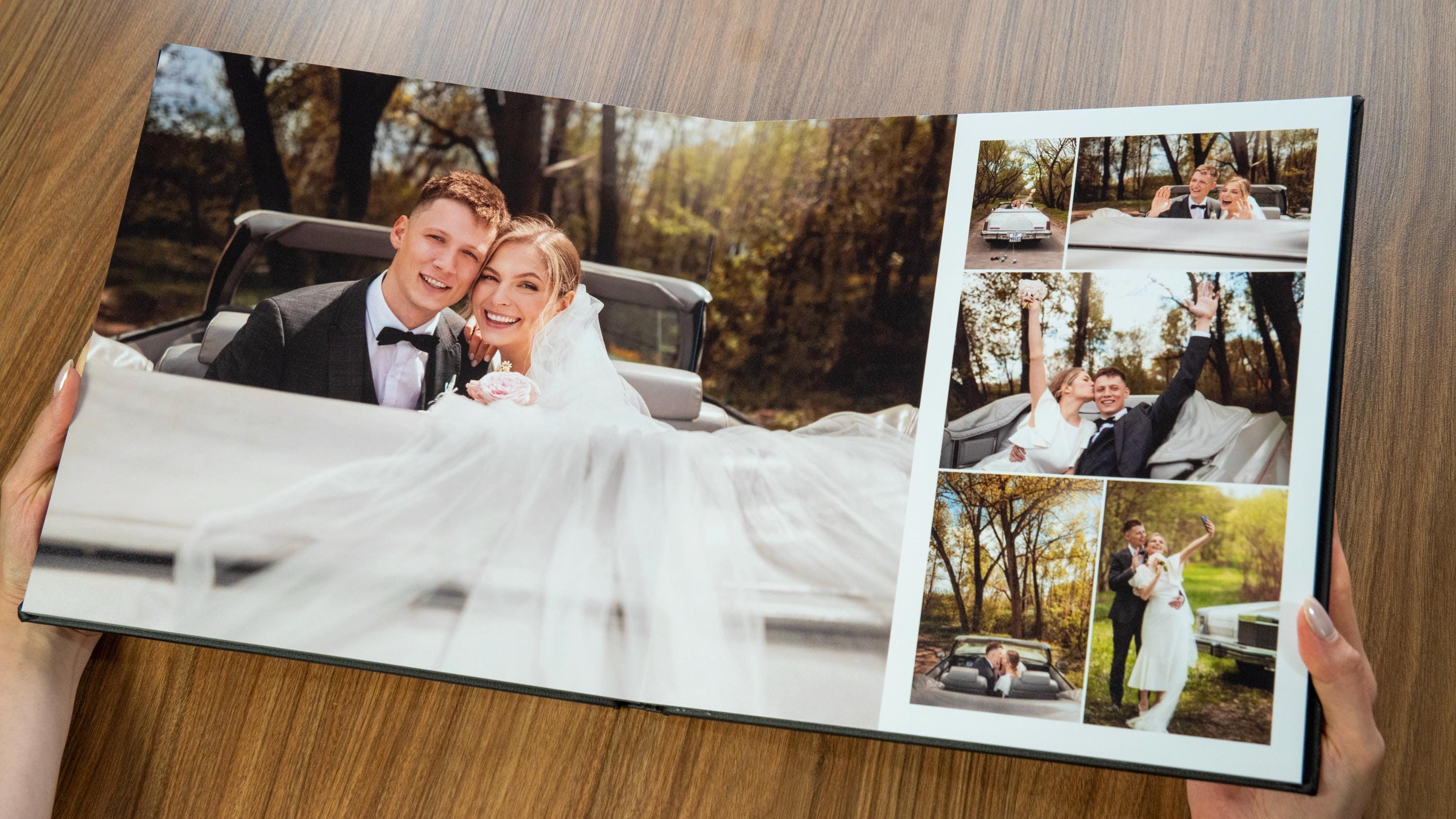 Lay Flat Wedding Album