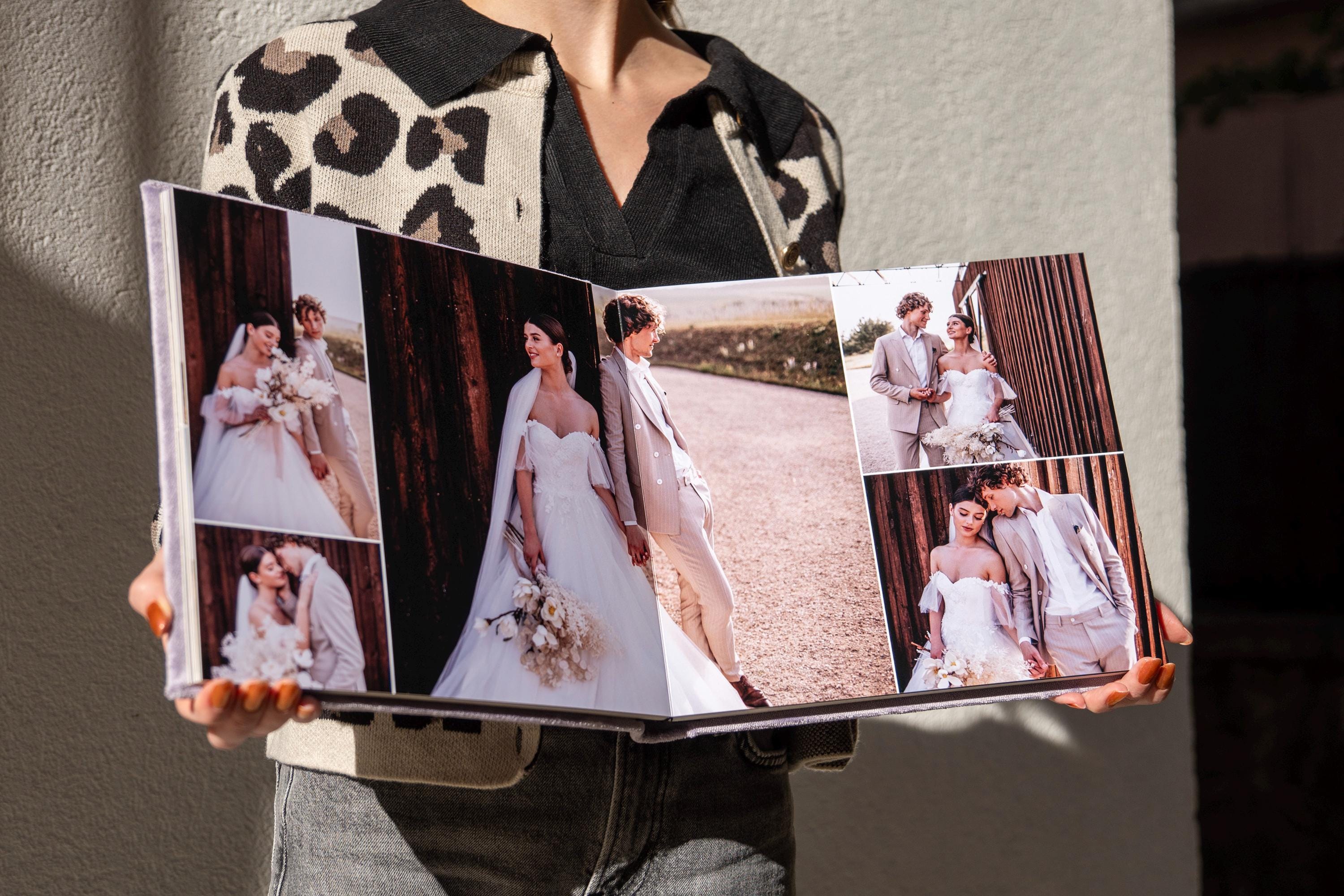 Lay Flat Wedding Album