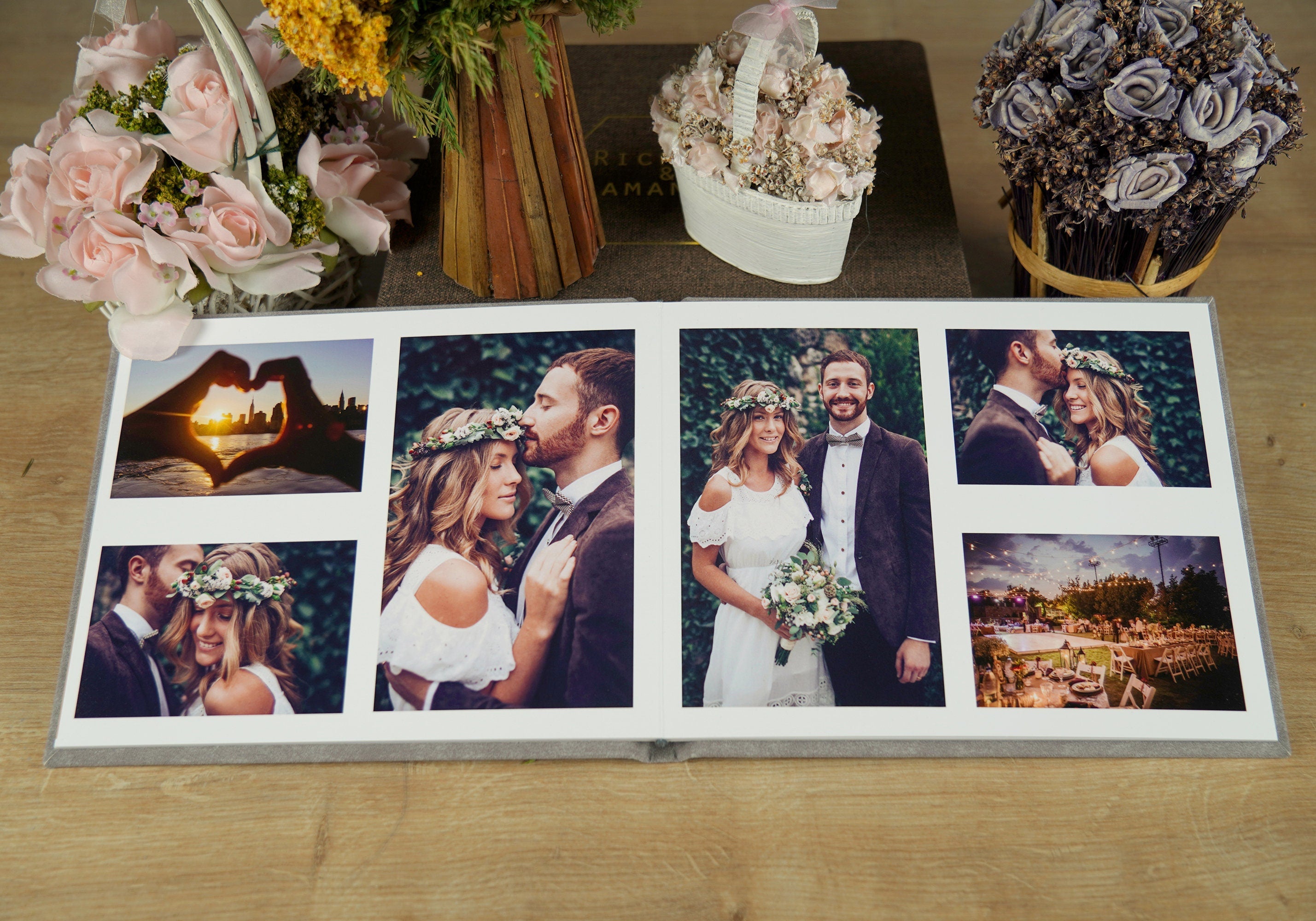 Lay Flat Wedding Album