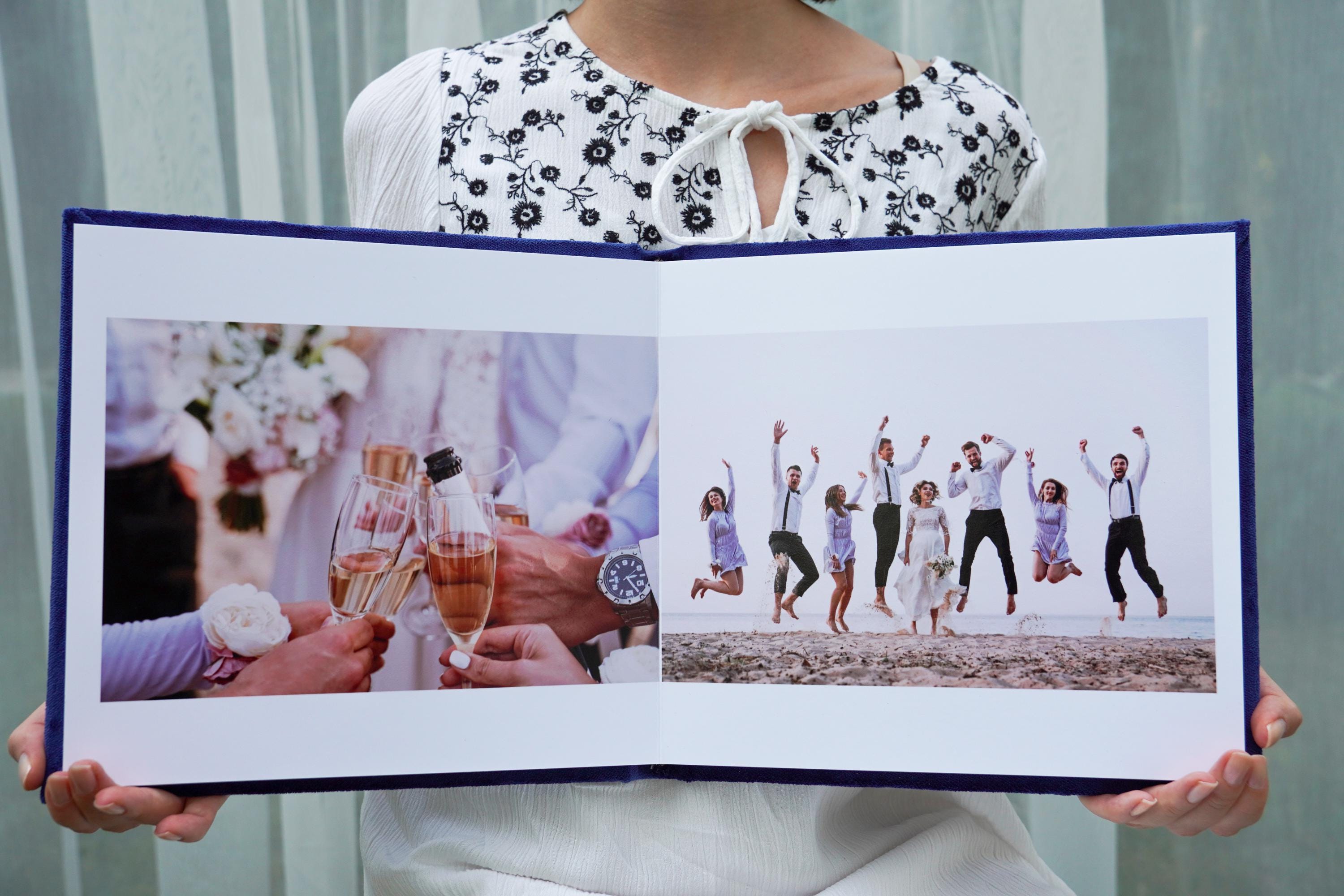 Lay Flat Wedding Album