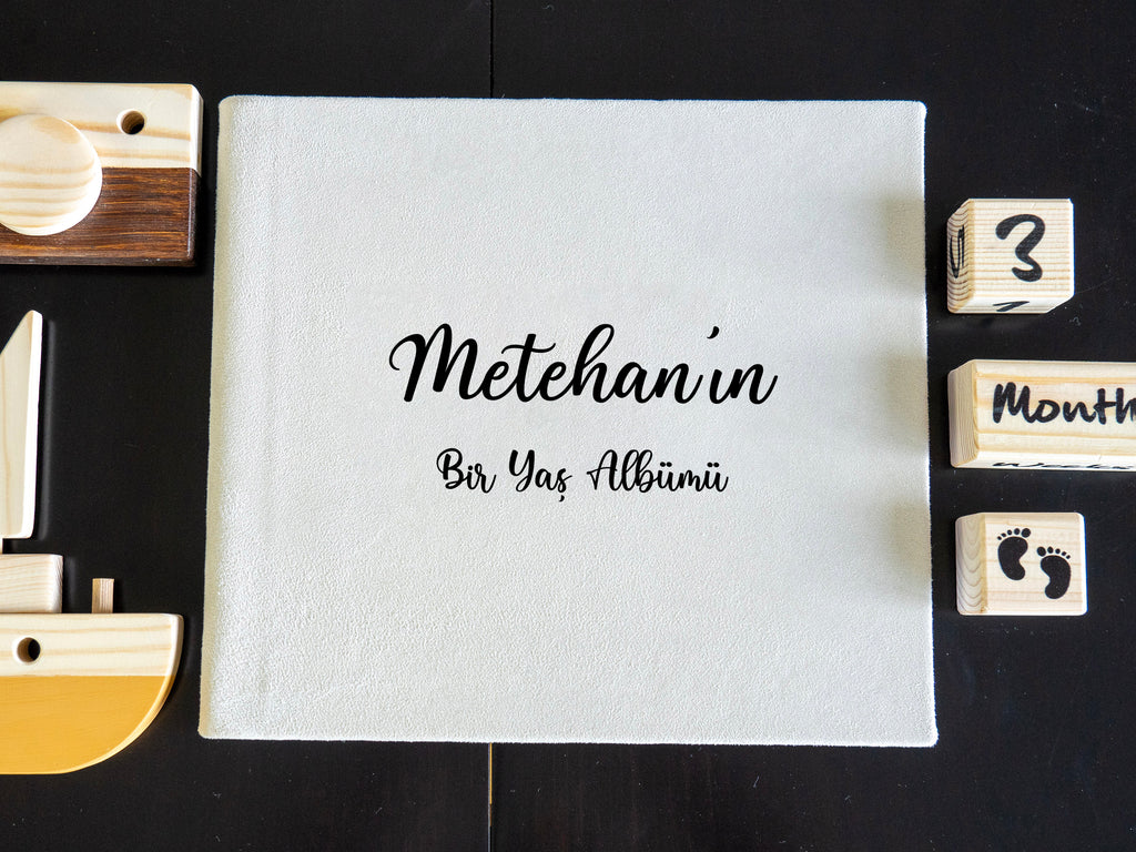 Kişiselleştirilebilir Bebek İlk Yaş Defteri