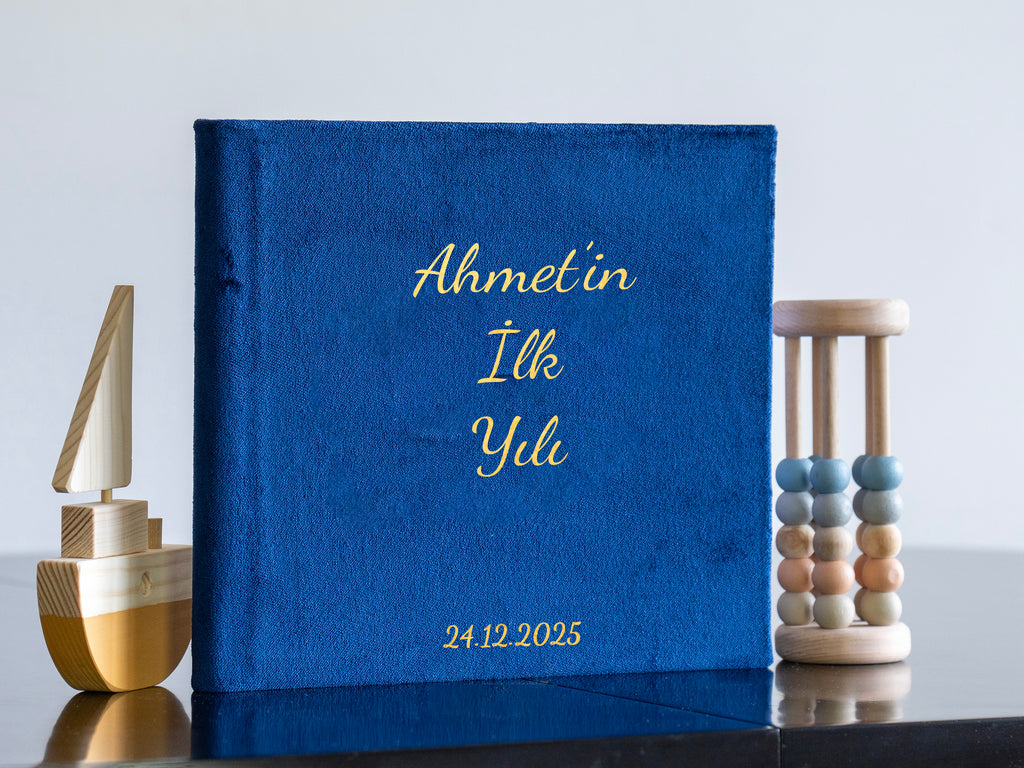 Kişiselleştirilebilir Bebek İlk Yaş Defteri