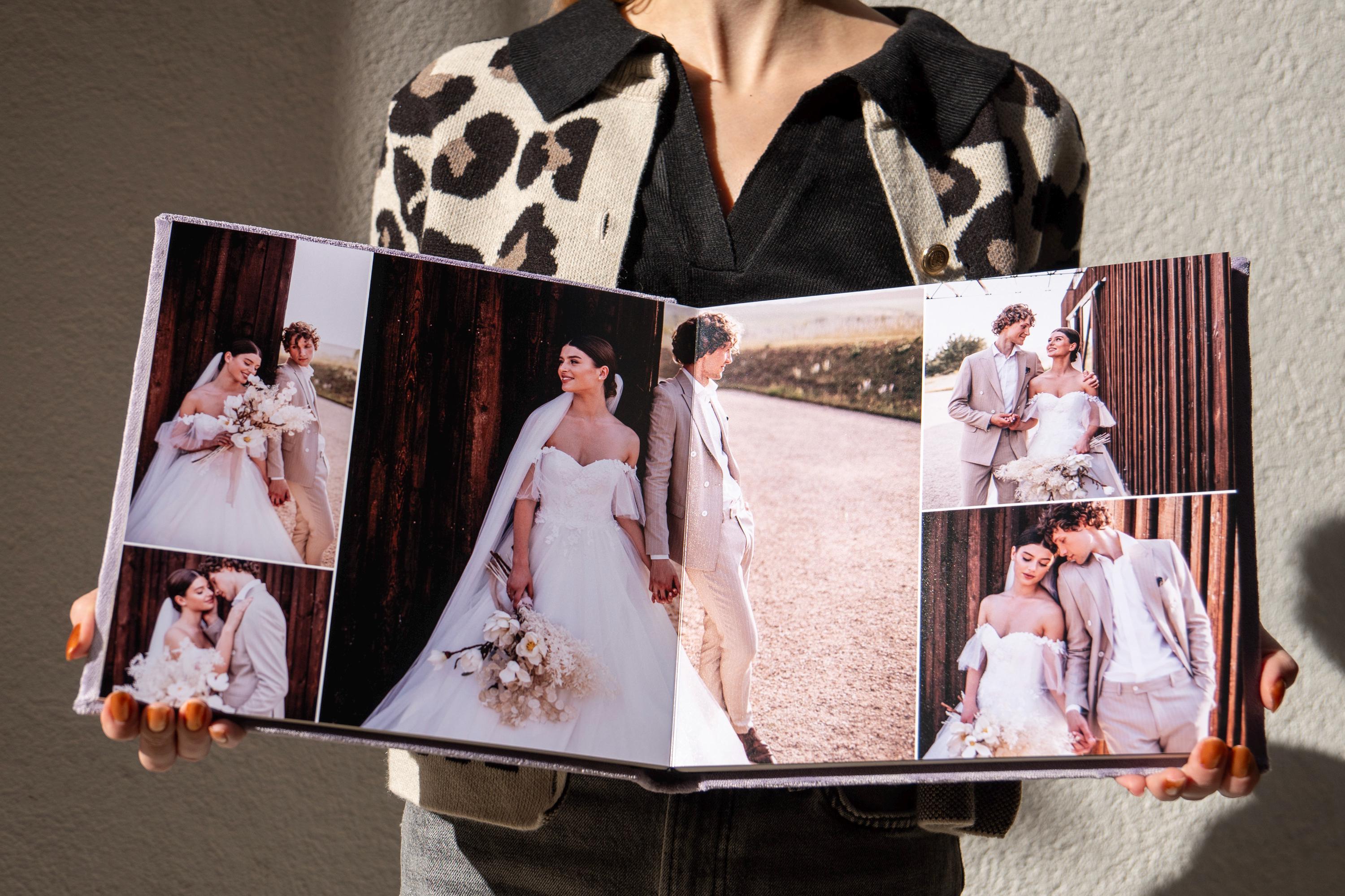Lay Flat Wedding Album