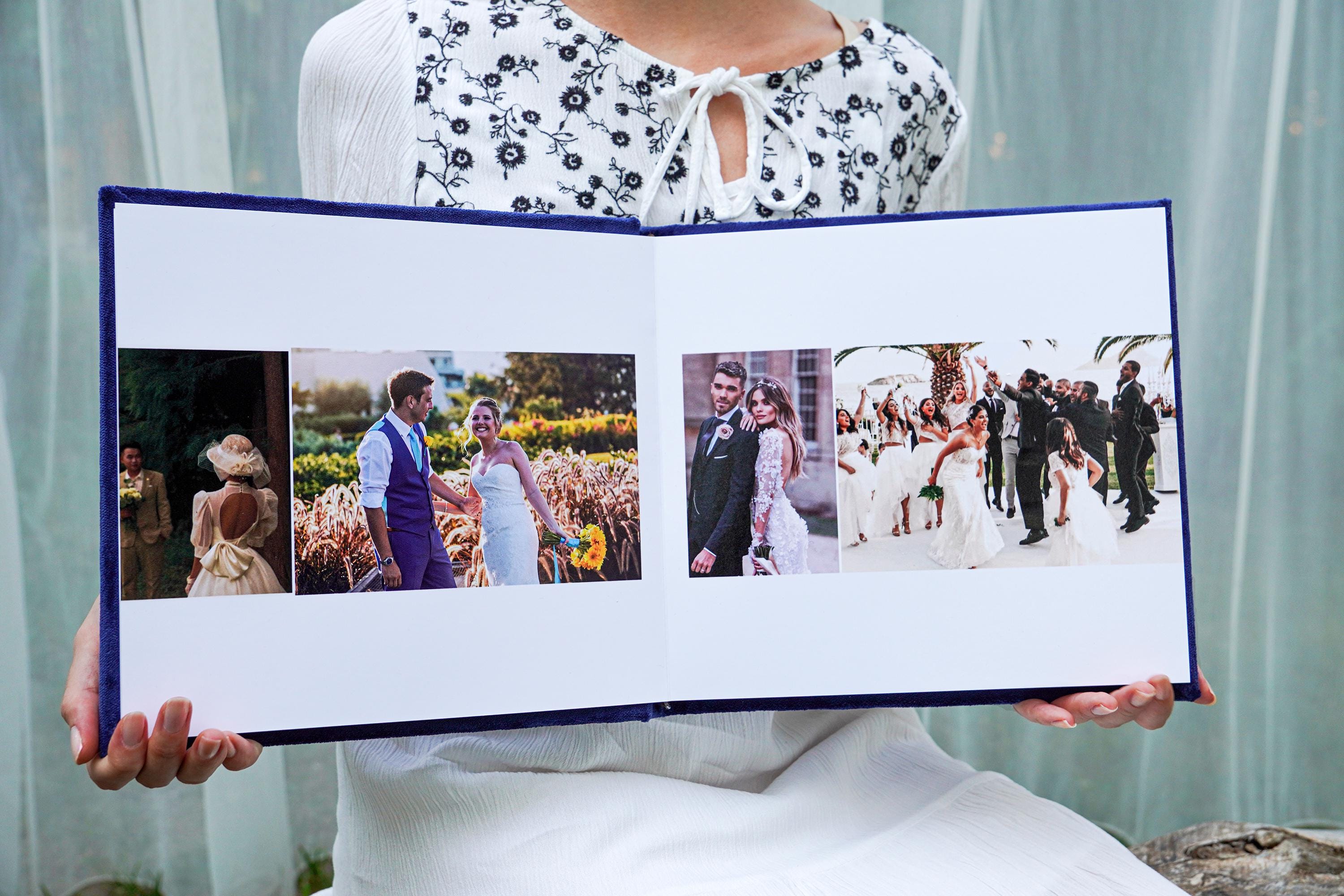 Lay Flat Wedding Album