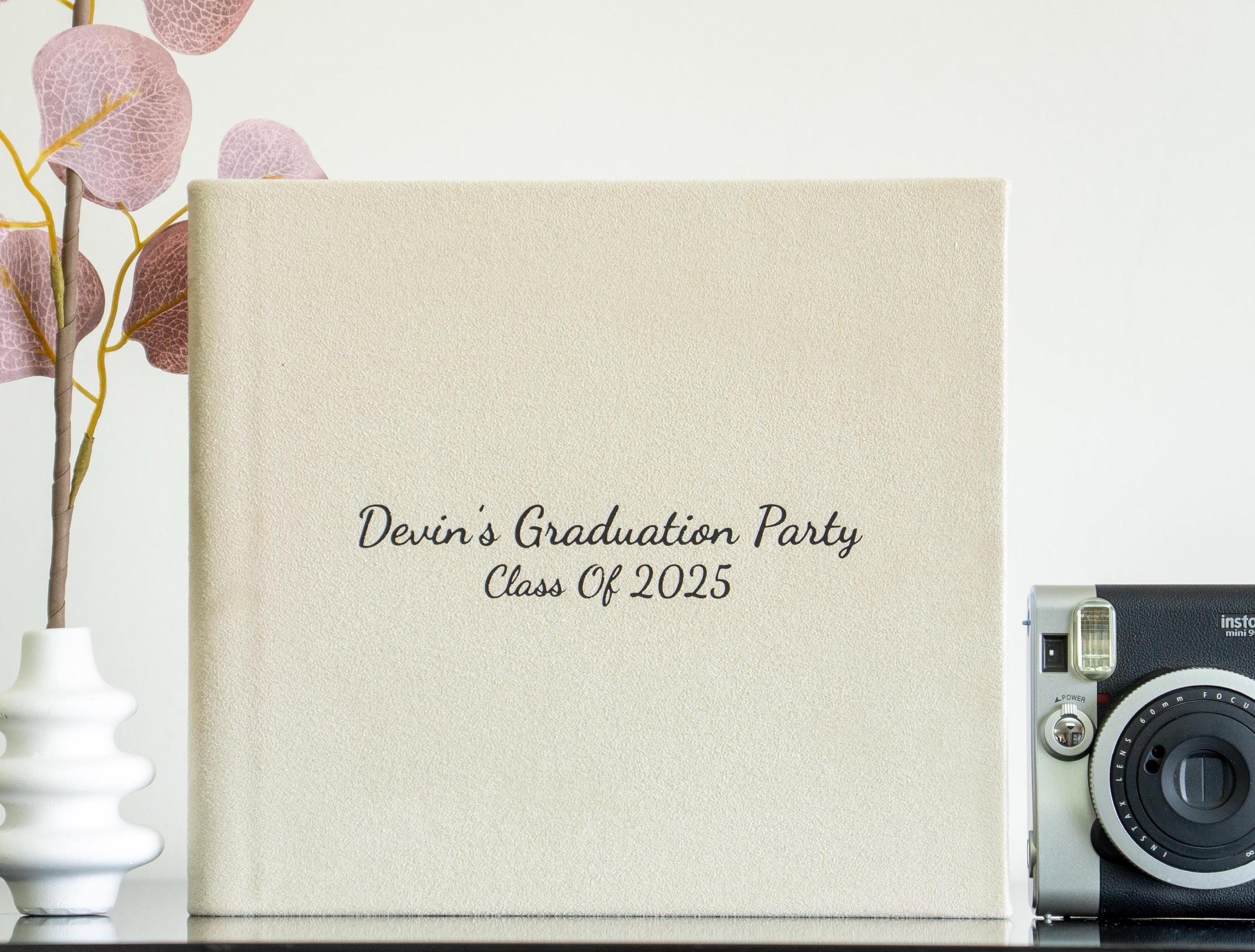 2025 Graduation Party Book High School Grad College Instax Graduation Book Congrats Polaroid Book Grad Photo Album Graduation Instax Book