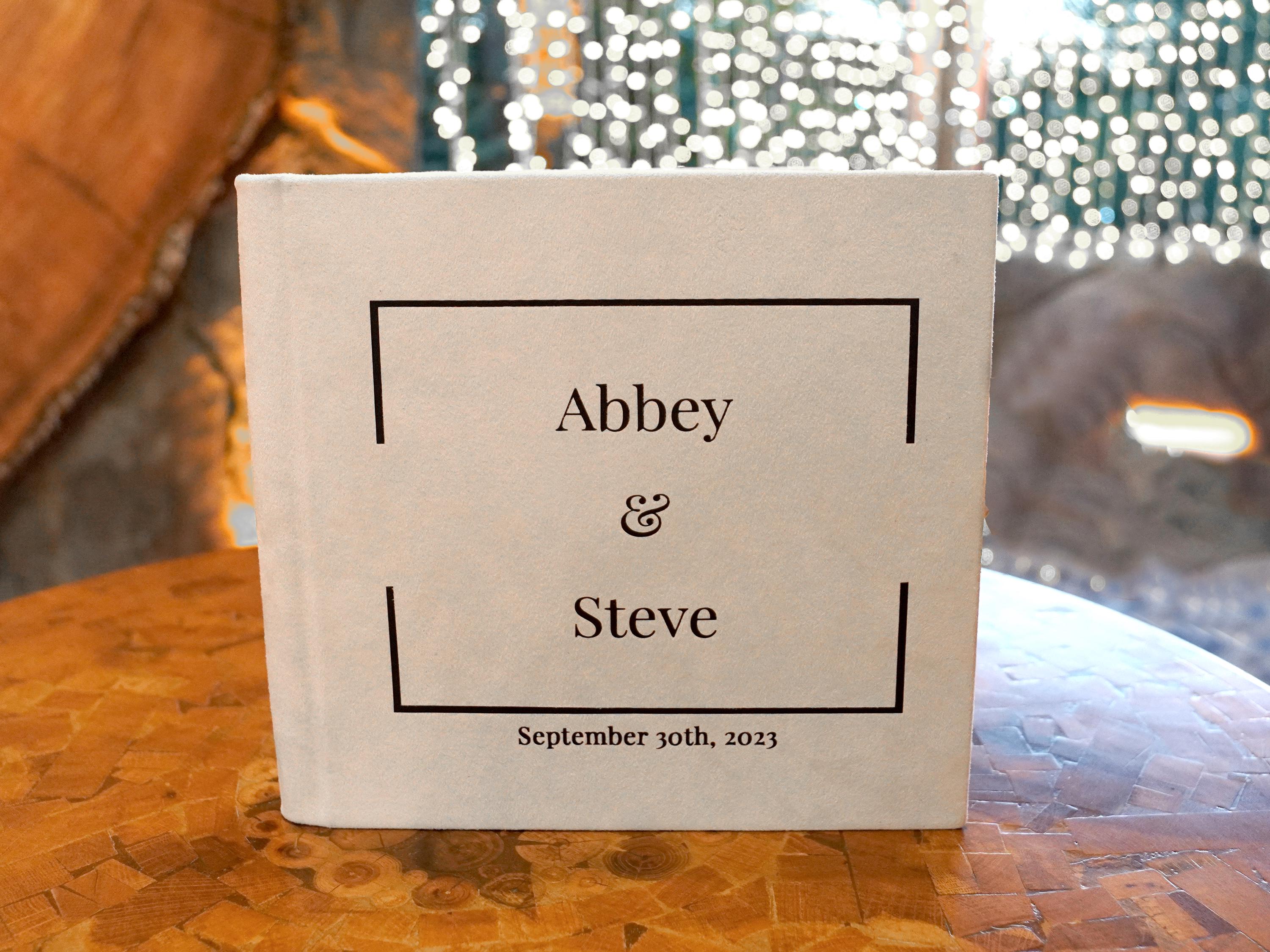 Wedding Guest Book