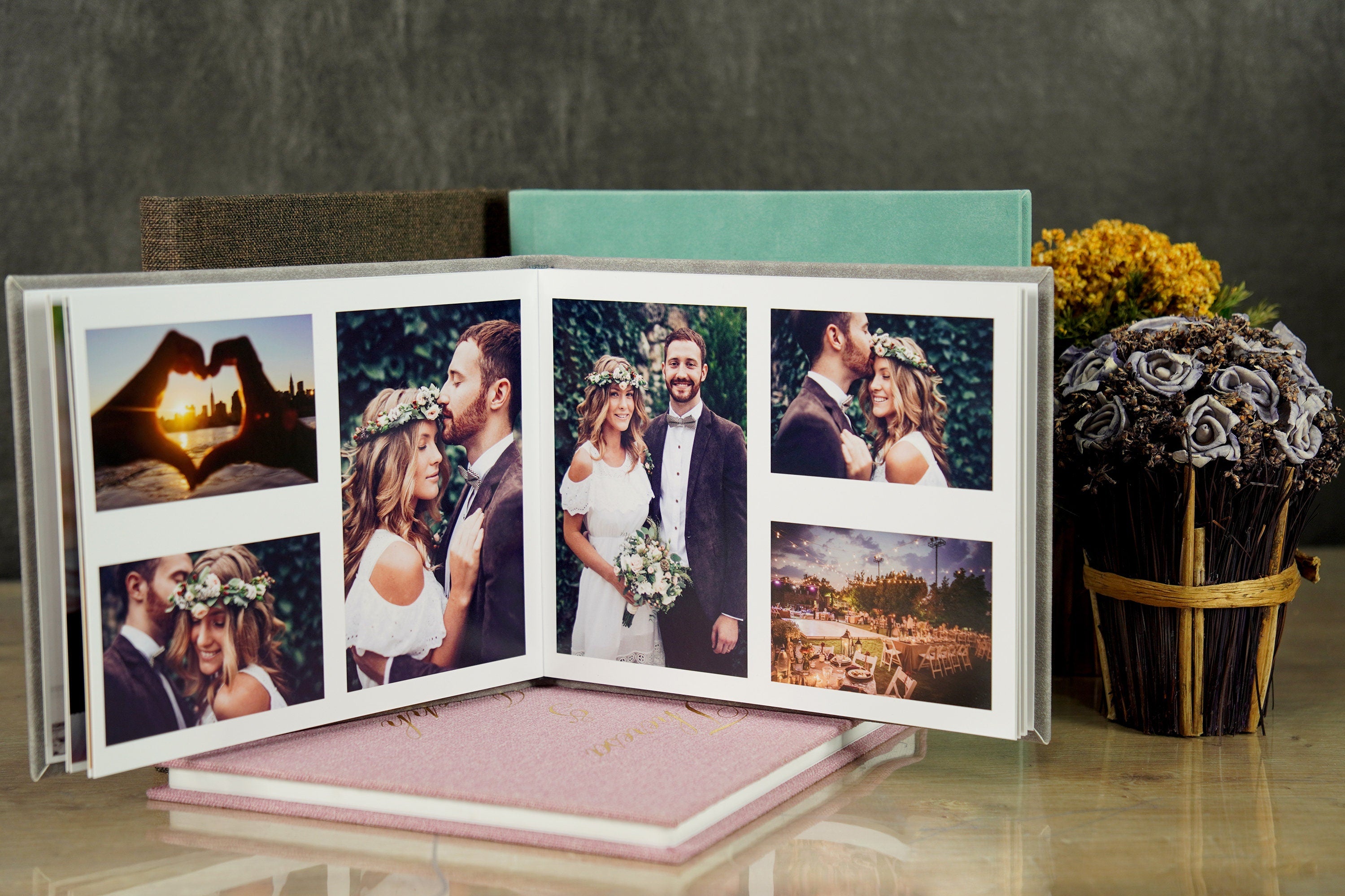 Lay Flat Wedding Album