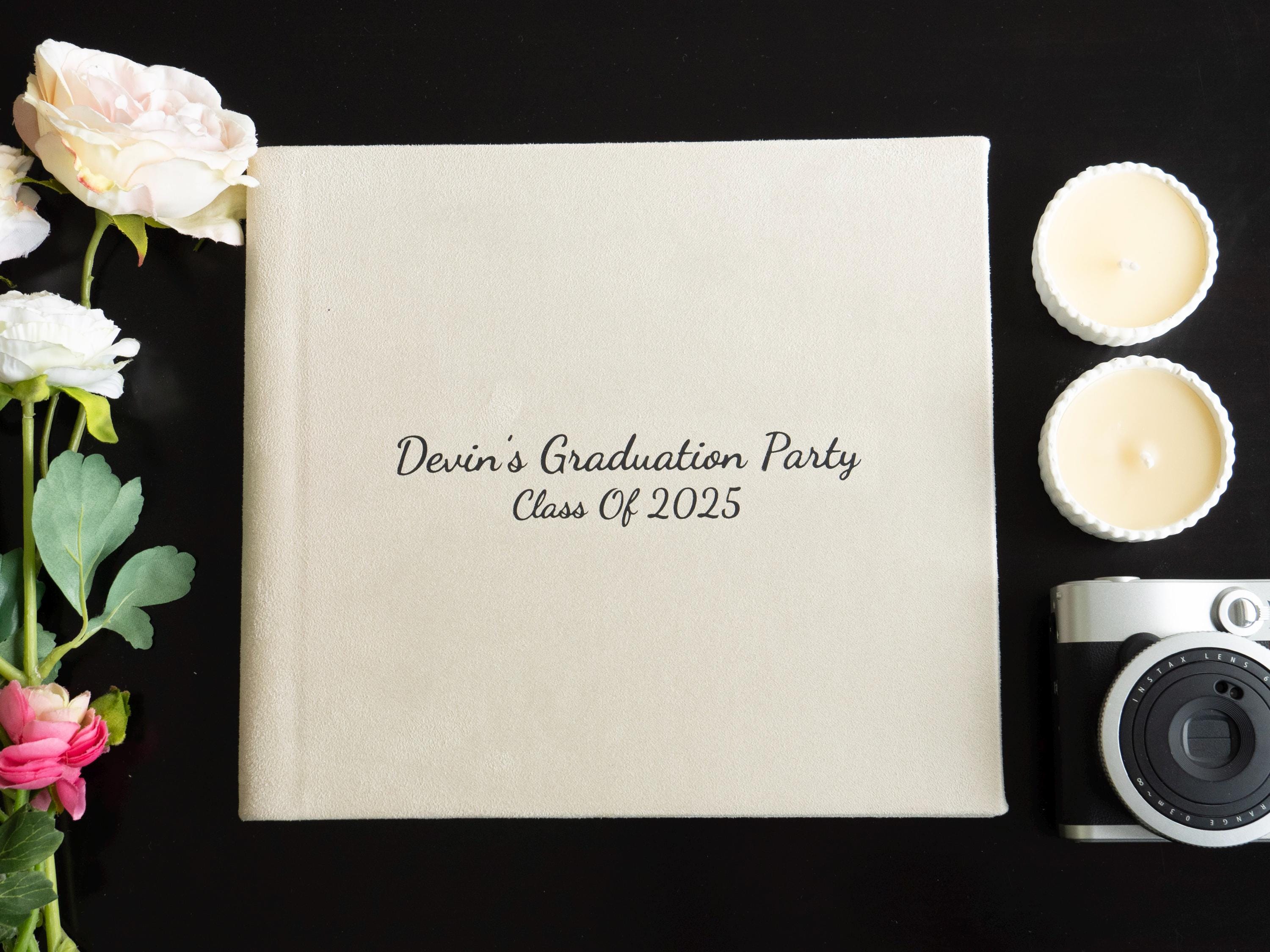 2025 Graduation Party Book High School Grad College Instax Graduation Book Congrats Polaroid Book Grad Photo Album Graduation Instax Book
